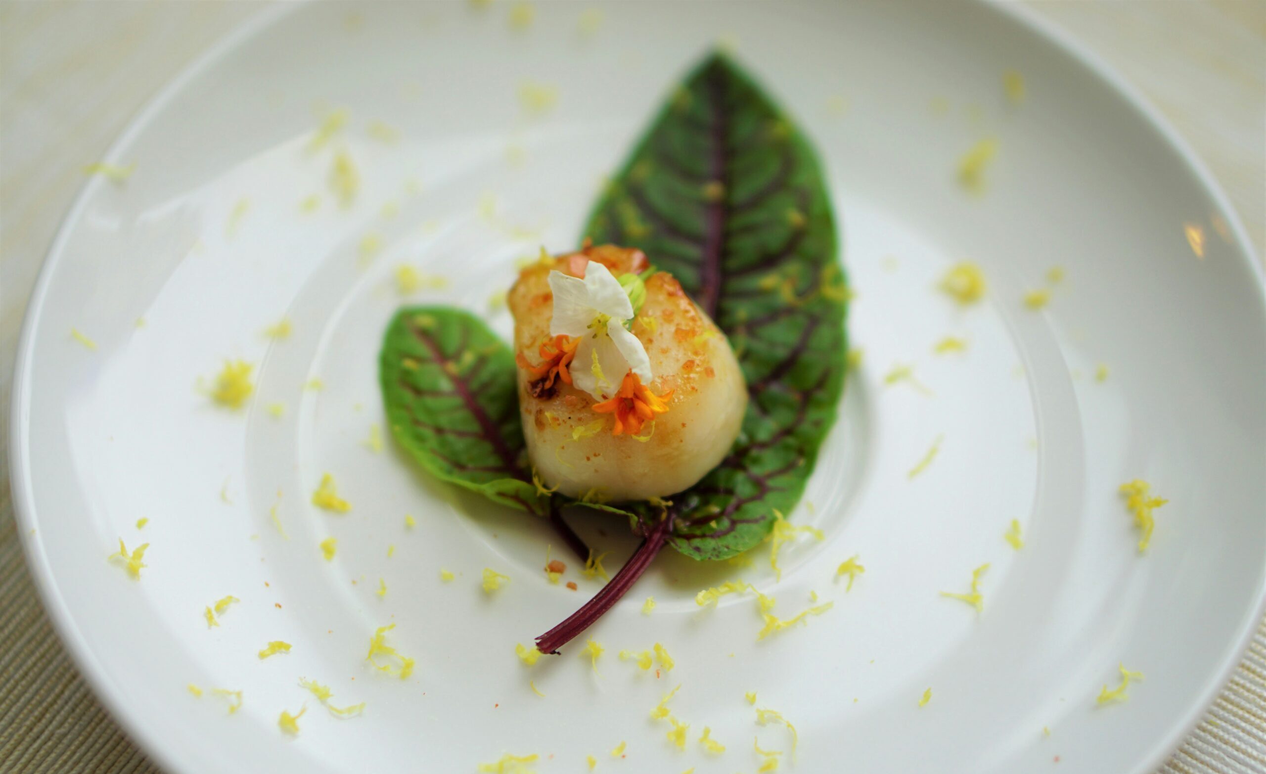 The rise of plant-based seafood alternatives in fine dining in London.