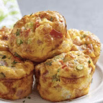 Savory egg muffins infused with gochujang, showcasing a Korean-American fusion breakfast idea.