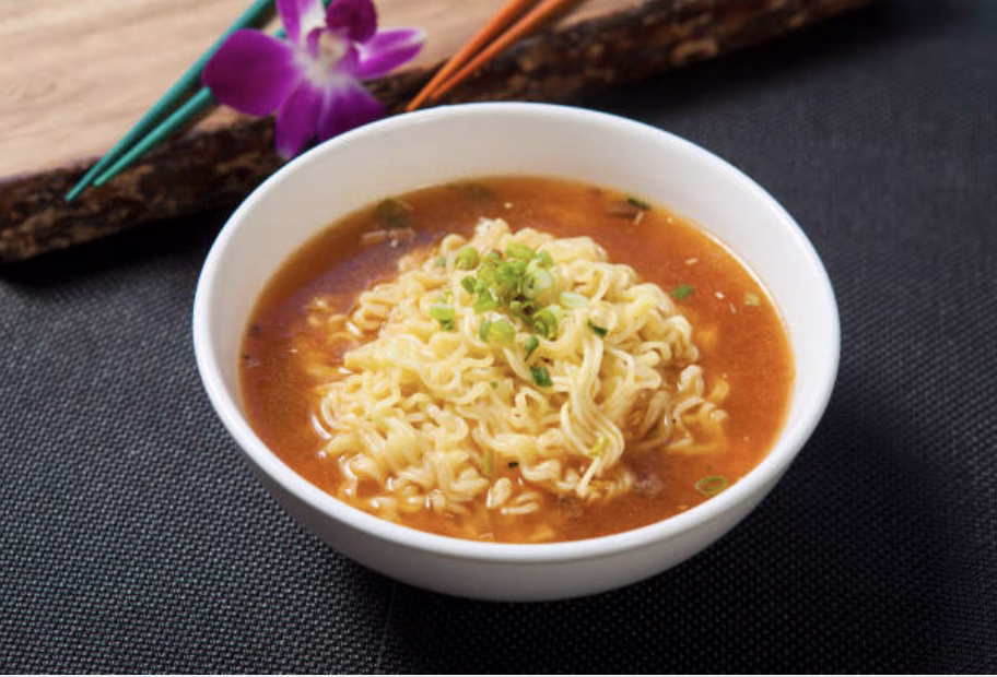 Quick cucumber kimchi recipe can be served with instant ramen – spicy and crunchy Korean side pairing.